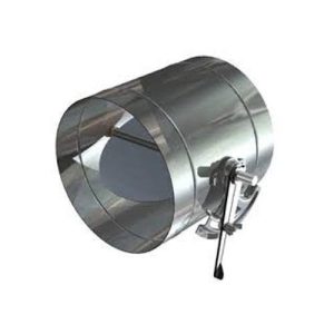 Single Flap Butterfly Duct Damper (Round Duct Damper) - Image 3