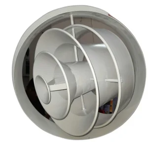 Powder Coated Jet Nozzle Air Diffuser, Shape: Circular/Round