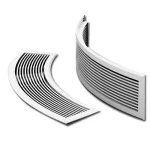 Aluminium Curve Grill