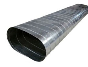 Spiral Seam Flat Oval Duct